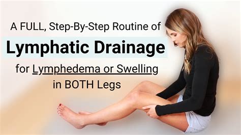 How to Perform Lymphatic Drainage Massage